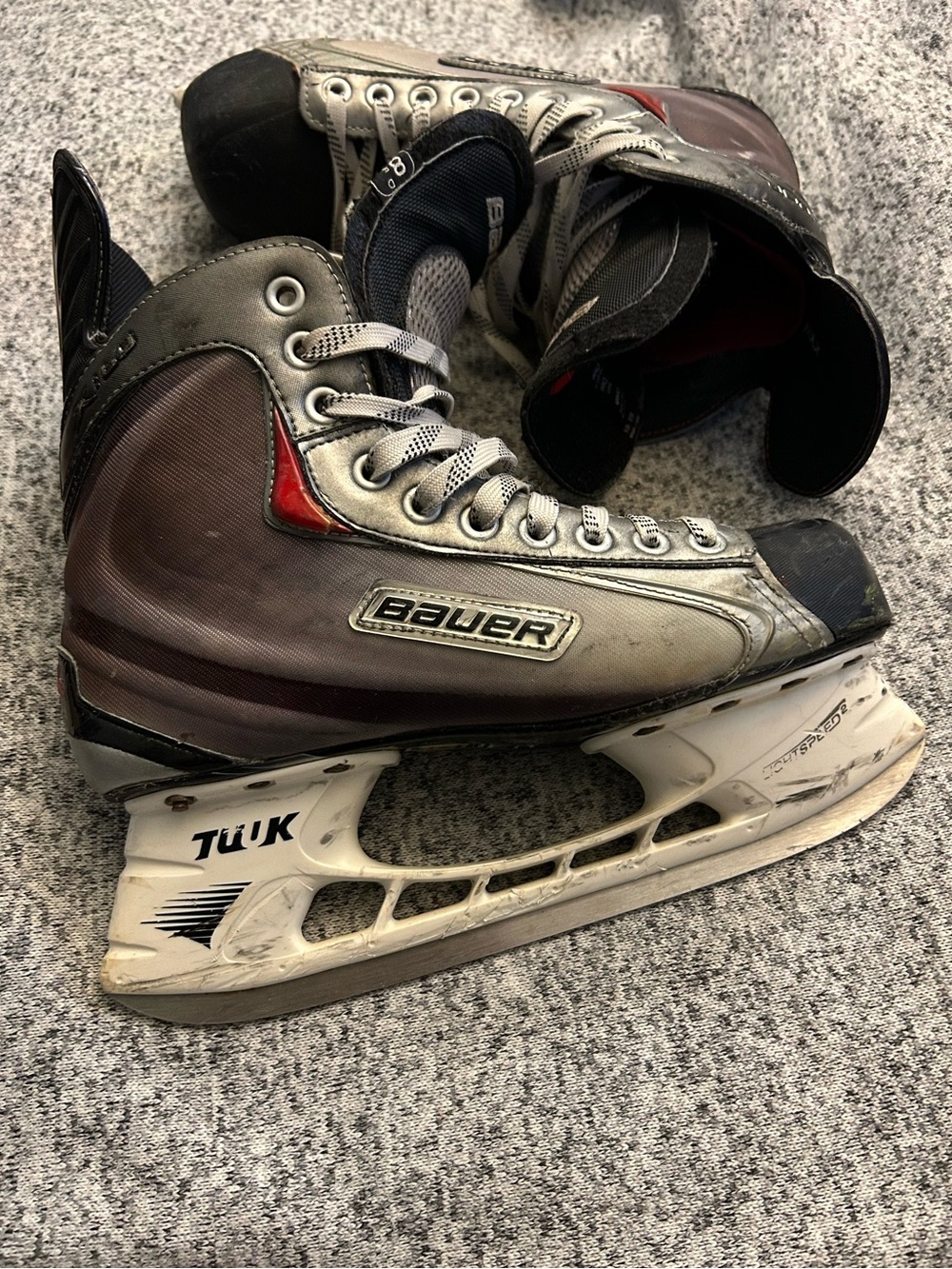 2009 Bauer Vapor X60 Hockey Skates Regular Width 8.5 Form Fit 2